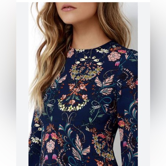 I. MADELINE Garden Splendor Midi Dress - Picture 3 of 10